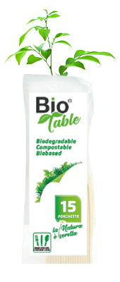 BIO TABLE FORCHETTA x15pz